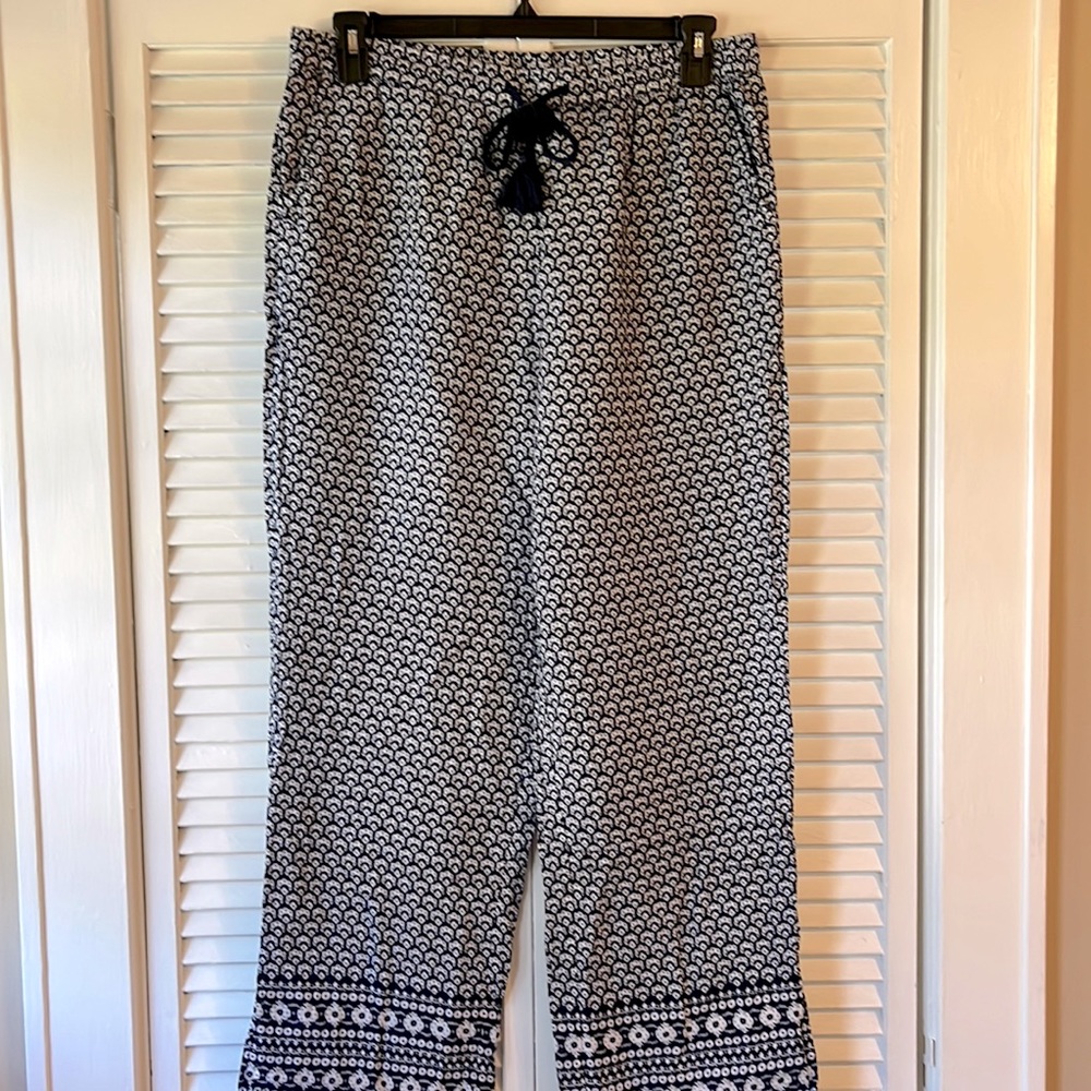 Talbots swimsuit pant coverup.
